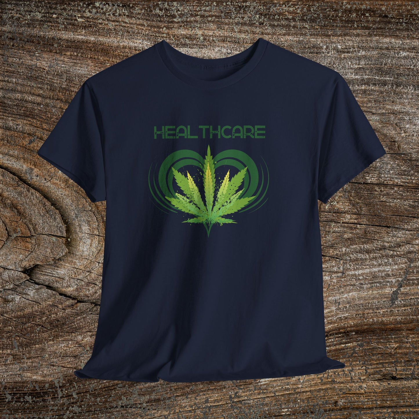 Grunge Weed 420 TShirt - Retro "Healthcare" Marijuana Stoner Gift