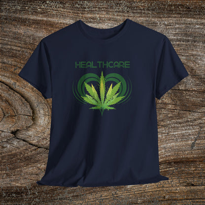 Grunge Weed 420 TShirt - Retro "Healthcare" Marijuana Stoner Gift