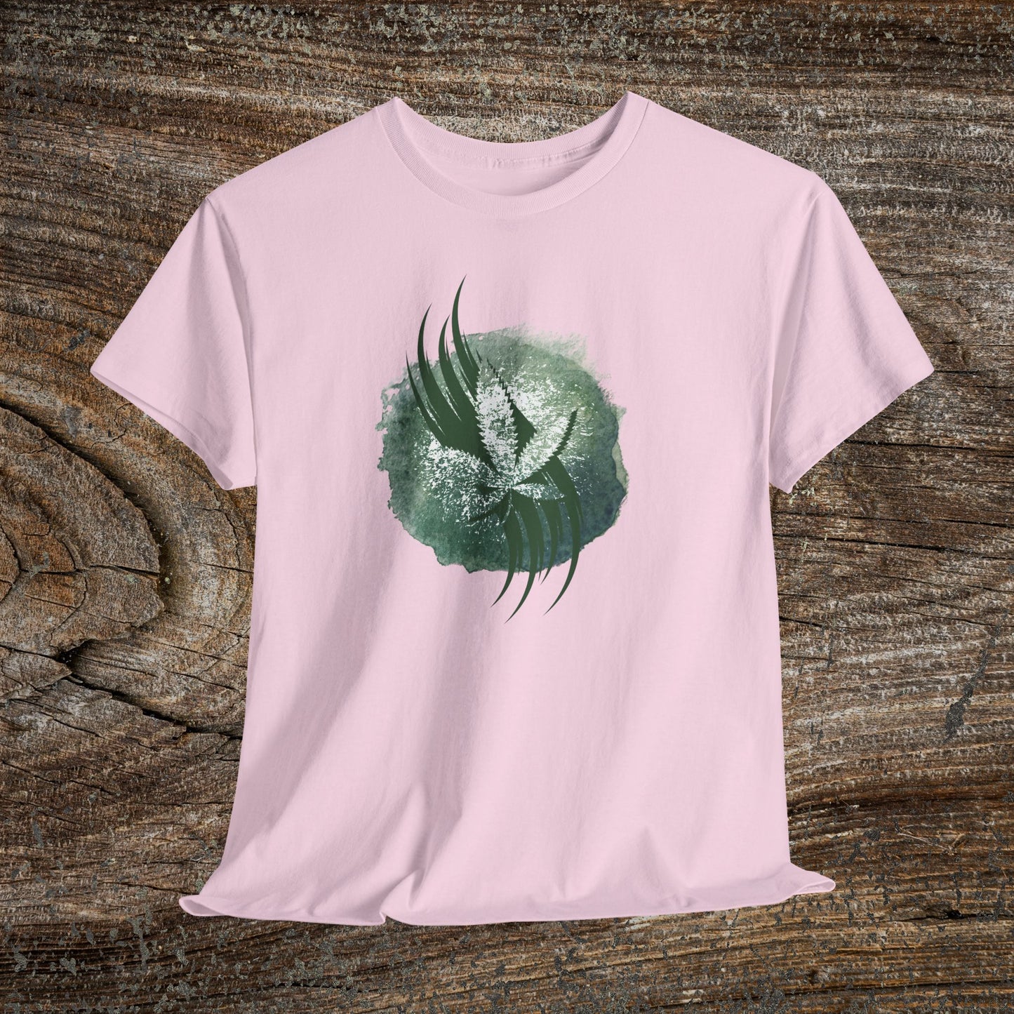 Grunge Weed Leaf 420 TShirt - Retro Marijuana Stoner Gift