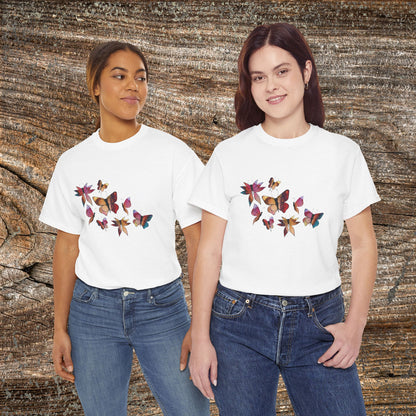 Colourful Butterfly T-Shirt — Nature Lover Gift