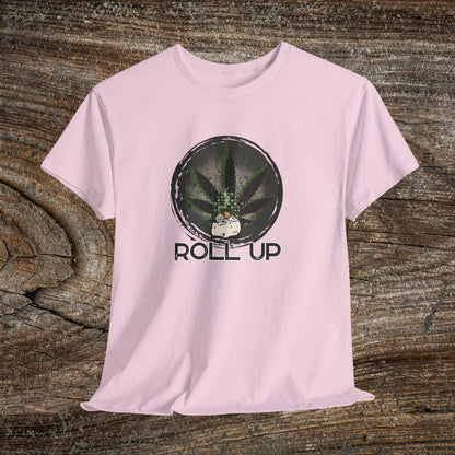 Grunge 'Roll Up' 420 T-Shirt — Retro Gnome Marijuana Stoner Tee