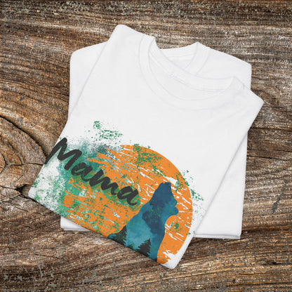Rustic Mama Bear T-Shirt — Cozy Woodland Mom Tee for Mother's Day & Gifts
