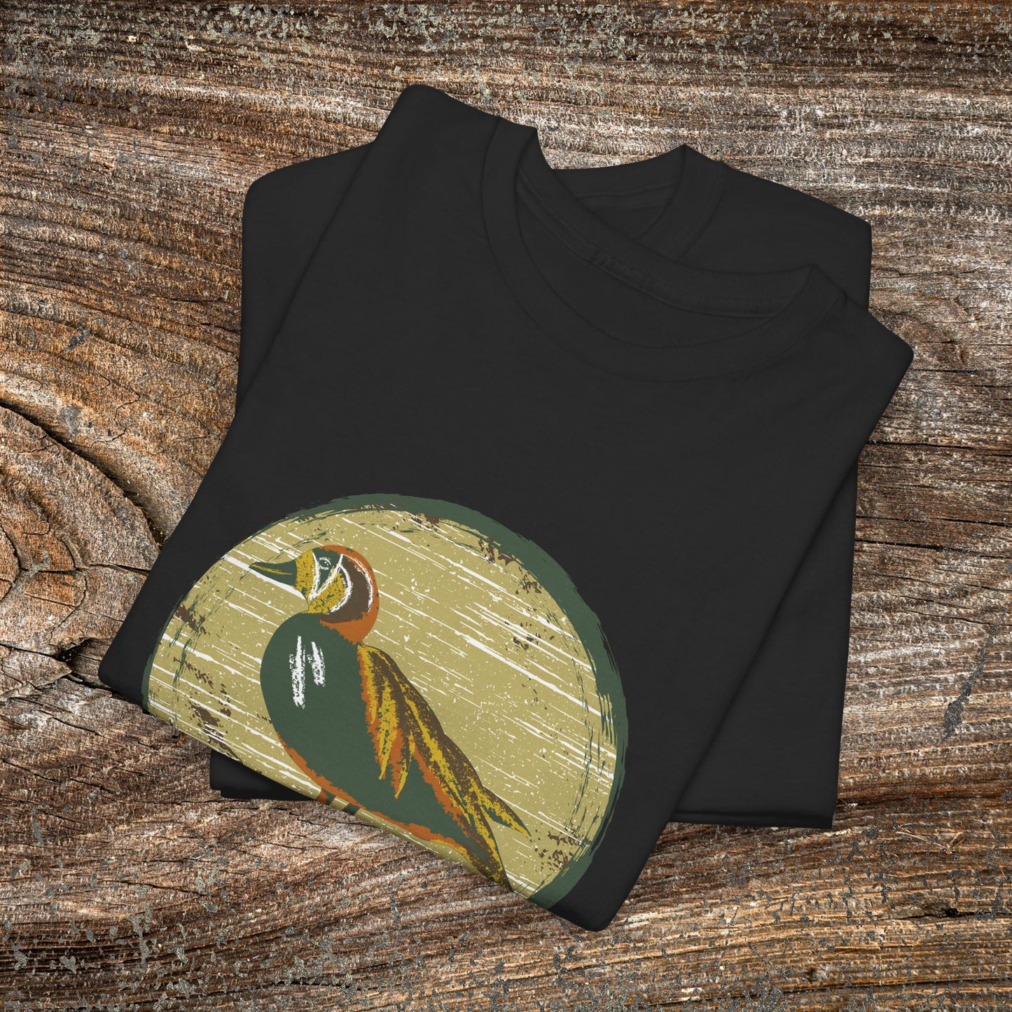 Rustic Boho Duck T-Shirt — Vintage Farmhouse Duck Tee