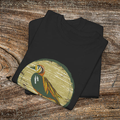 Rustic Boho Duck T-Shirt — Vintage Farmhouse Duck Tee