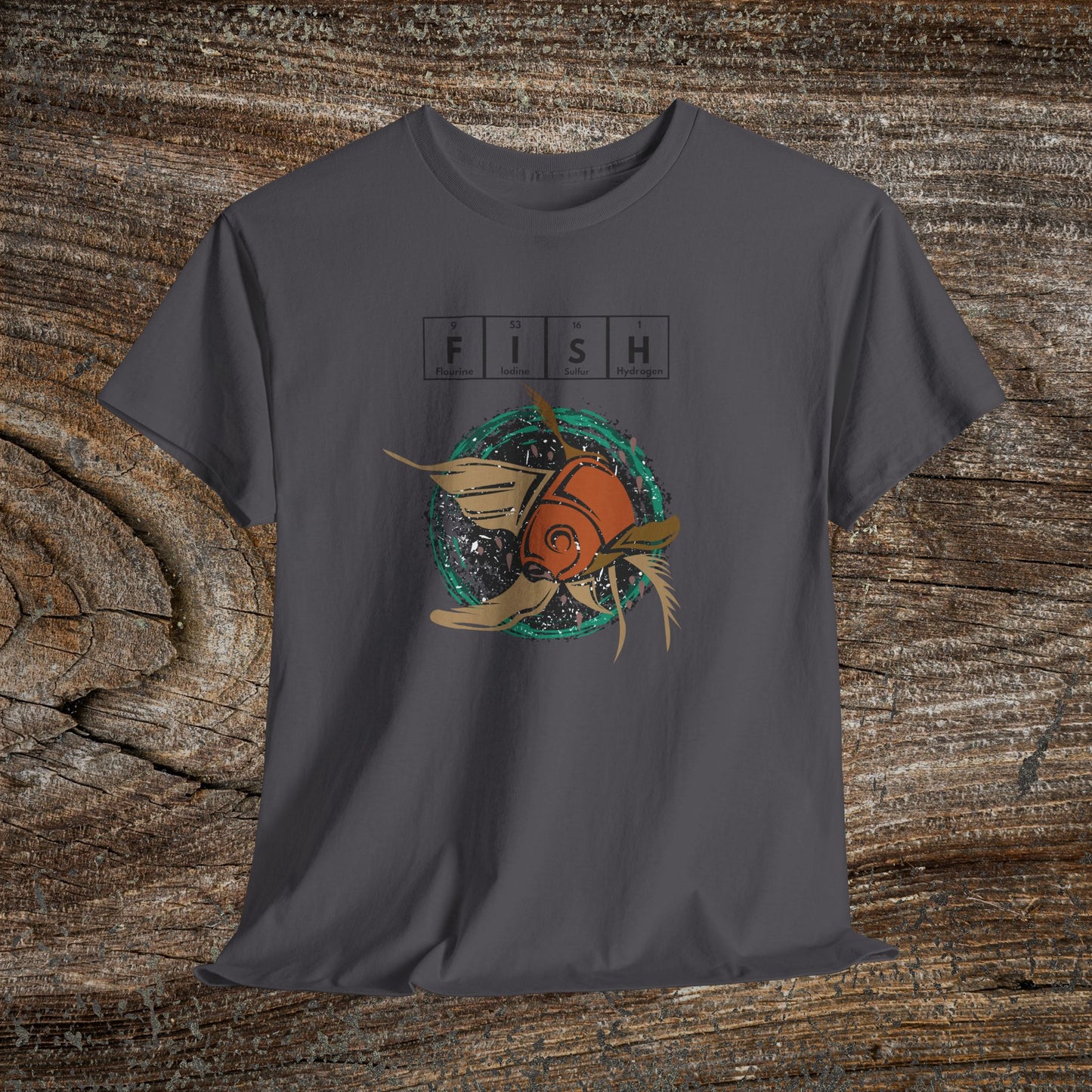 Retro Fish T-Shirt — Gift for Fisherman