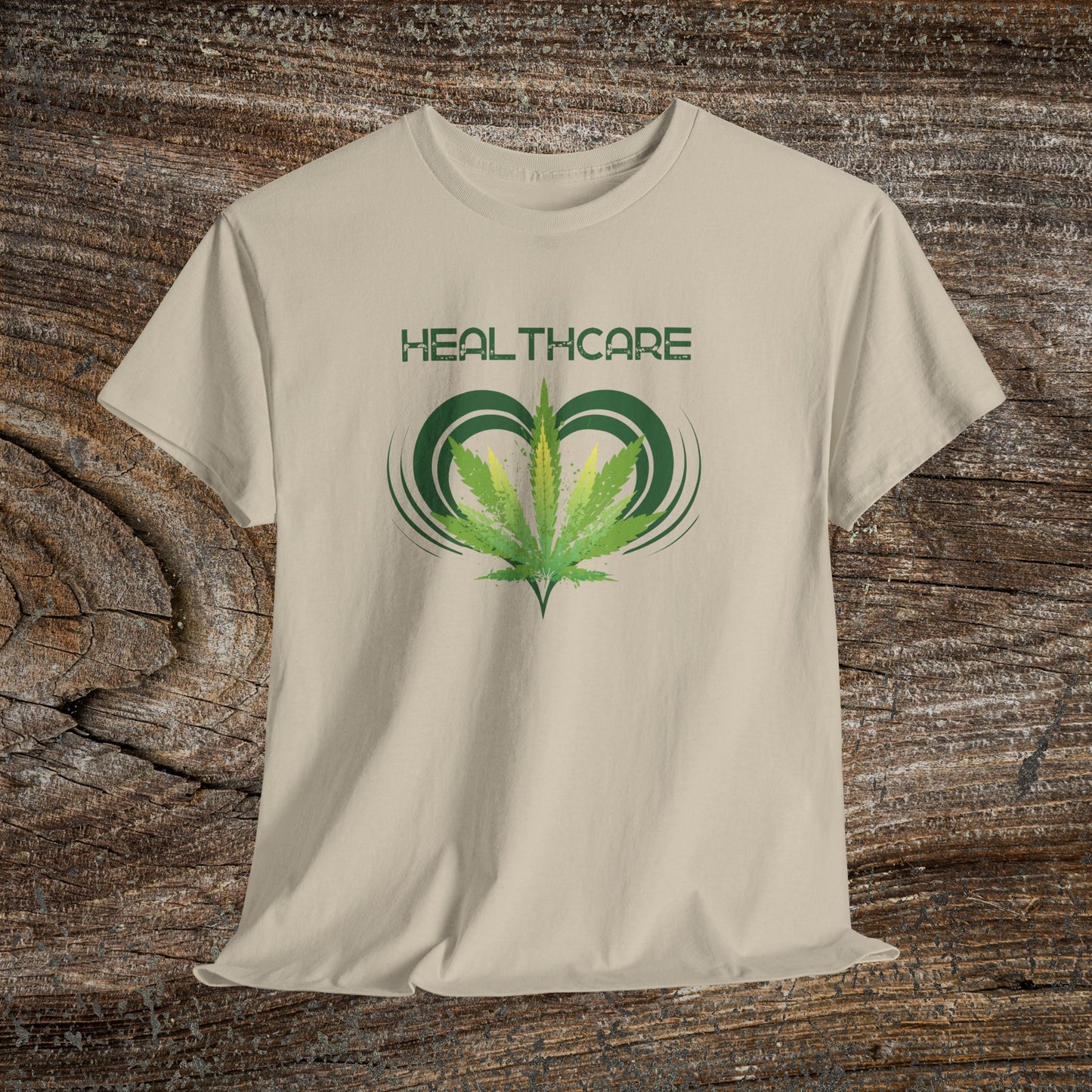 Grunge Weed 420 TShirt - Retro "Healthcare" Marijuana Stoner Gift