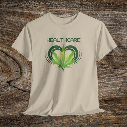 Grunge Weed 420 TShirt - Retro "Healthcare" Marijuana Stoner Gift
