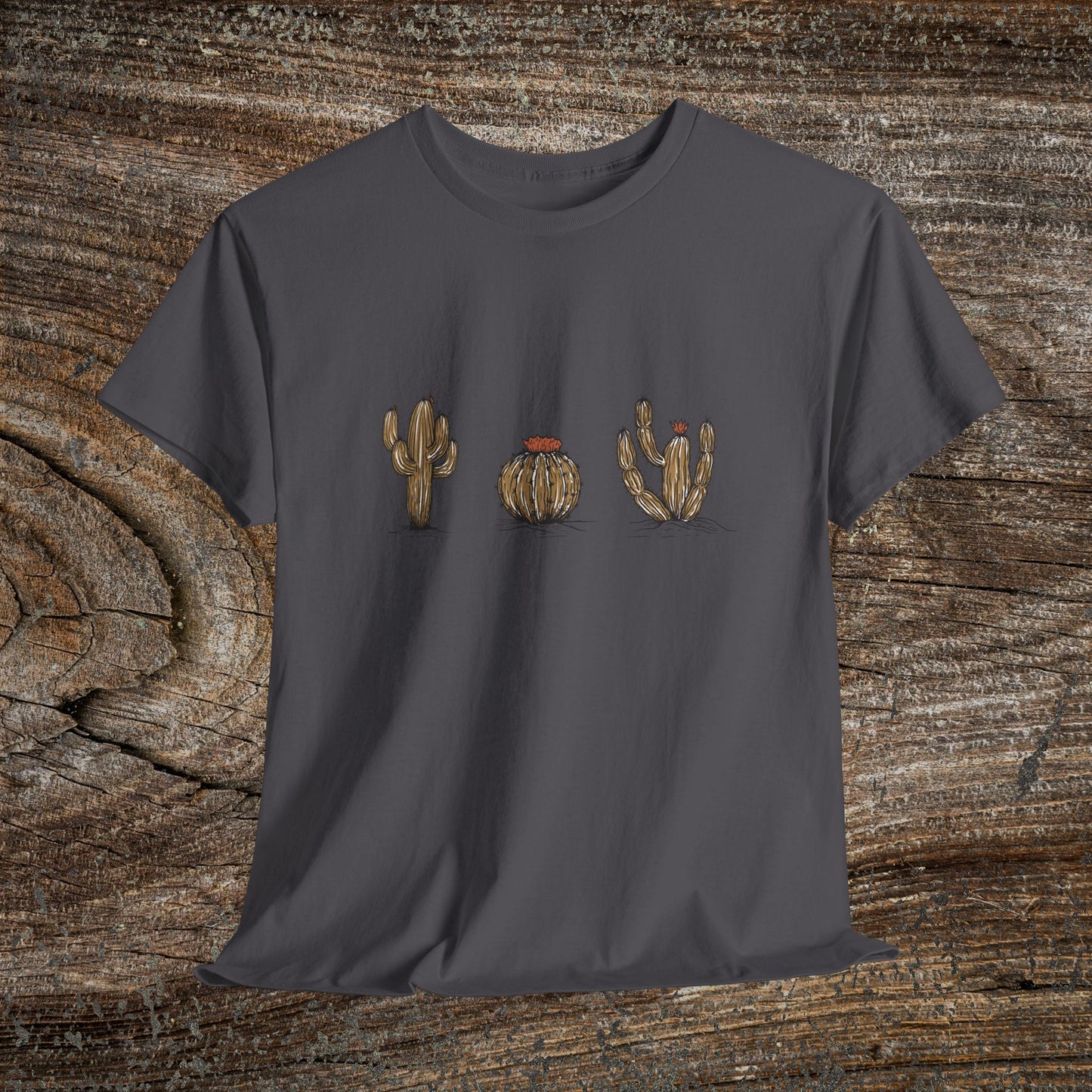 Retro Cactus Abstract T-Shirt
