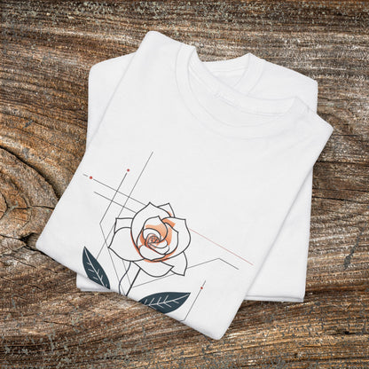 Retro Flower T-Shirt — Vintage Floral Graphic Tee