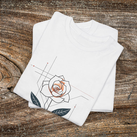 Retro Flower T-Shirt — Vintage Floral Graphic Tee