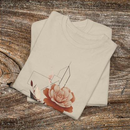 Retro Flower T-Shirt — Vintage Floral Graphic Tee