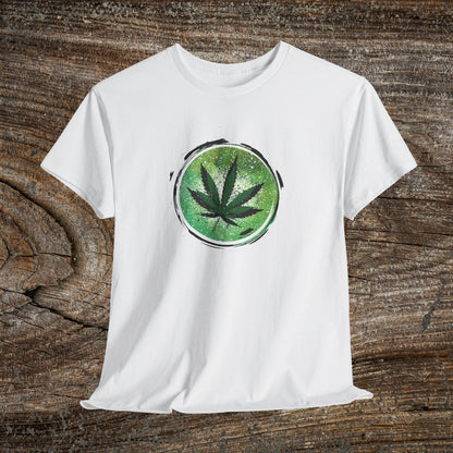 Weed Leaf 420 TShirt Grunge - Retro Weed Marijuana Stoner Gift