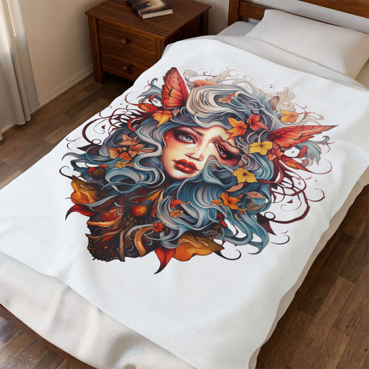 Art Nouveau Fairy Blanket