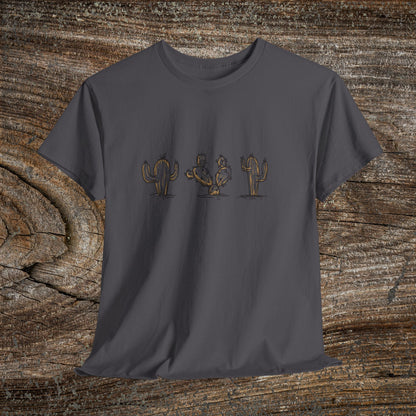 Retro Cactus Abstract TShirt