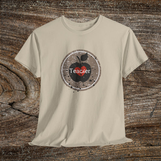 Retro Grunge Teacher T-Shirt — Vintage School Tee