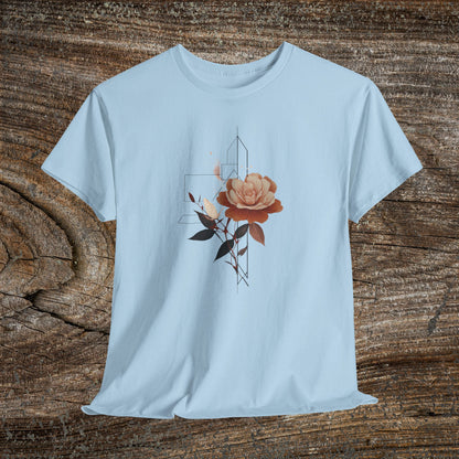Retro Flower T-Shirt — Vintage Floral Graphic Tee