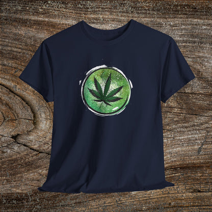 Weed Leaf 420 TShirt Grunge - Retro Weed Marijuana Stoner Gift