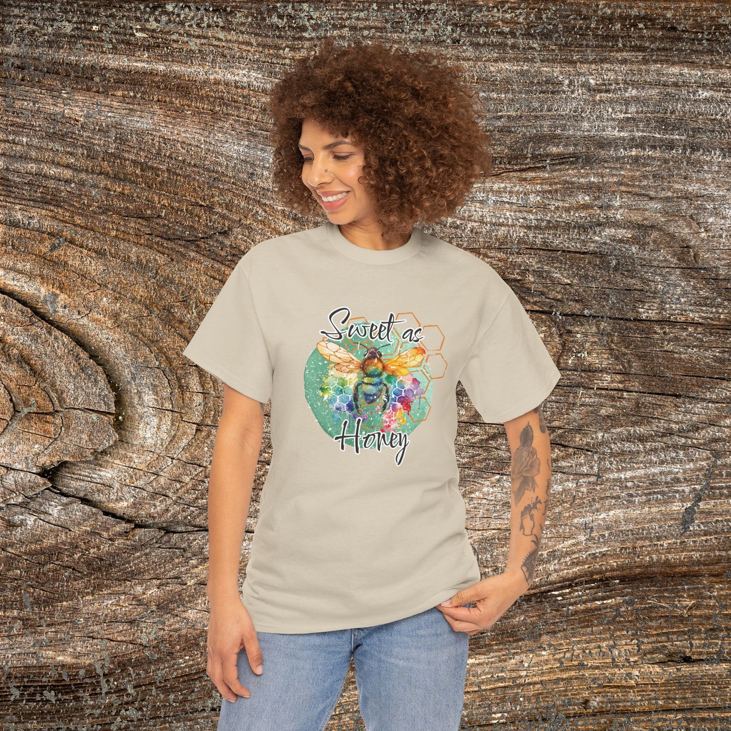 Vintage Honey Bee Tee — "Sweet Like Honey"