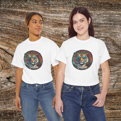 Grunge Rawr Tiger T-Shirt — Vintage Tiger Graphic Tee