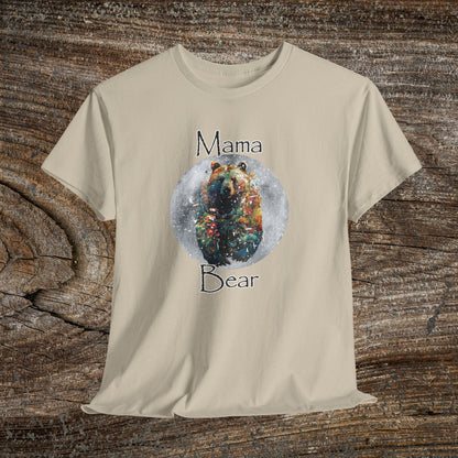 Mama Bear Nature T-Shirt - Woodland Mom Graphic Tee