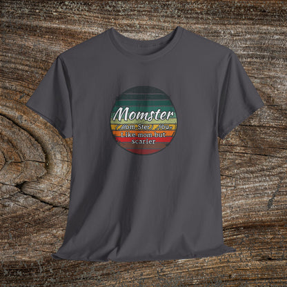 Momster Retro Grunge Mom T-Shirt — Funny Mom Gift