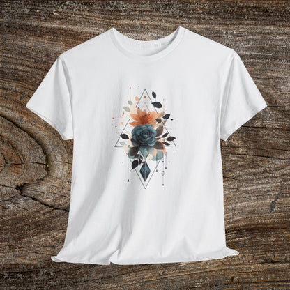 Retro Flower T-Shirt — Vintage Floral Graphic Tee