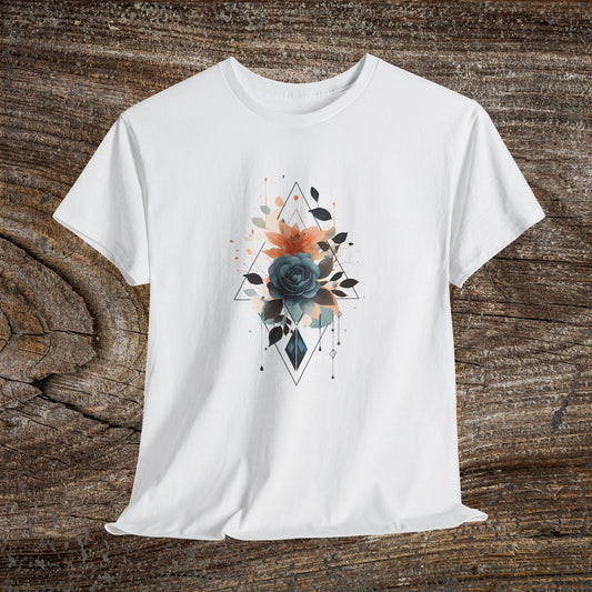 Retro Flower T-Shirt — Vintage Floral Graphic Tee