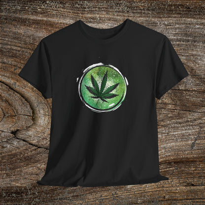 Weed Leaf 420 TShirt Grunge - Retro Weed Marijuana Stoner Gift