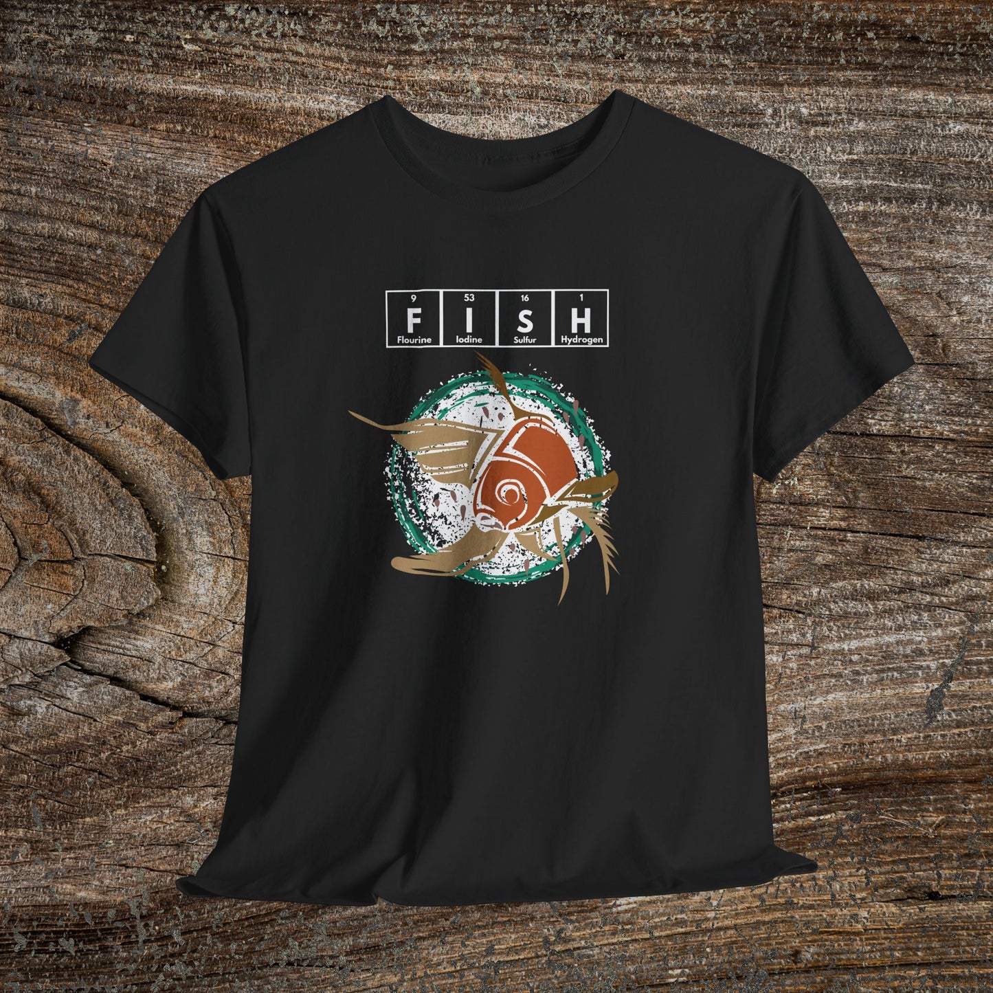 Retro Fish T-Shirt — Gift for Fisherman