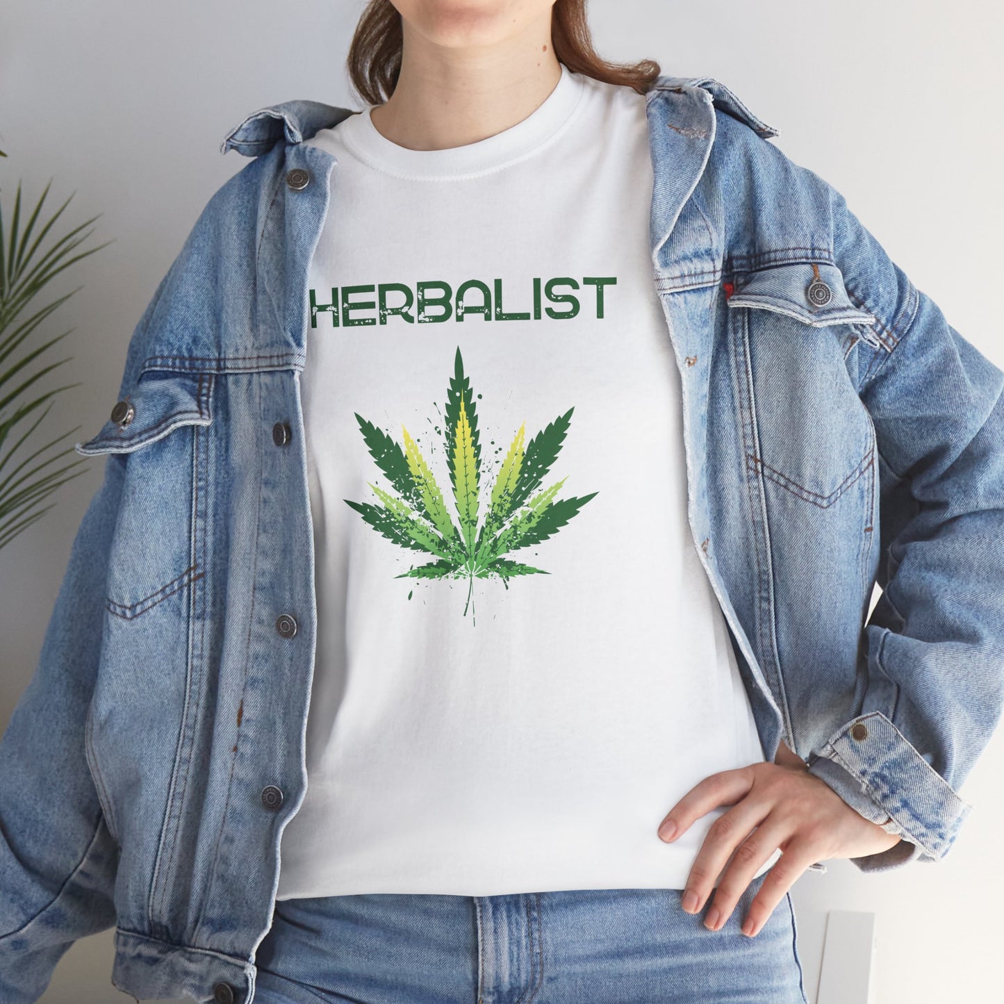 Retro Weed "Herbalist" 420 TShirt - Grunge Marijuana Stoner Gift