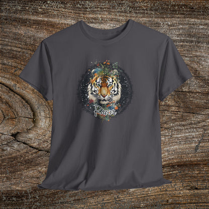 Vintage "Rawr" Tiger T-Shirt — Retro Tiger Graphic Tee