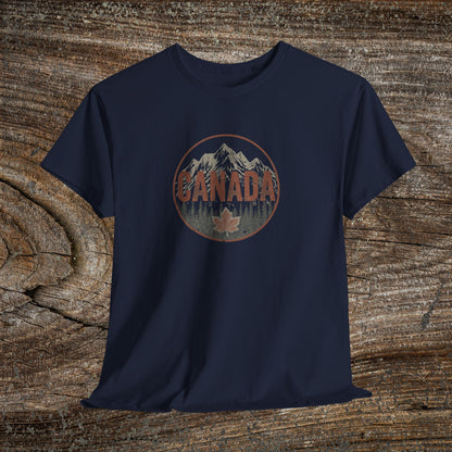 Distressed Canadian Logo T-Shirt — Grunge Canada Tee