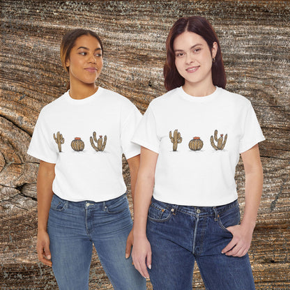 Retro Cactus Abstract T-Shirt