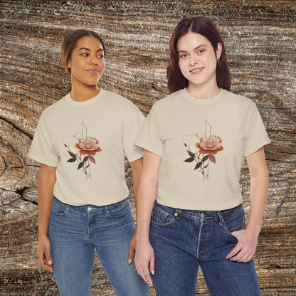 Retro Flower T-Shirt — Vintage Floral Graphic Tee