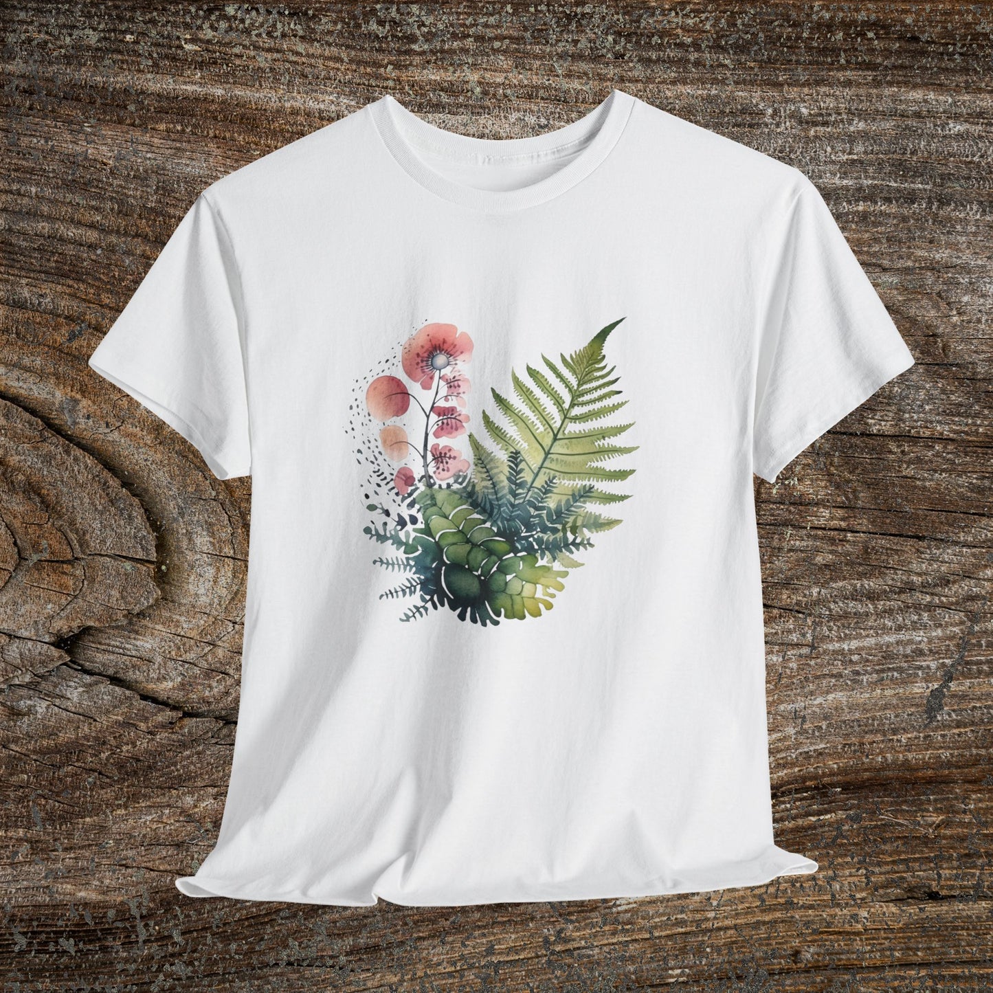 Vintage Botanical Watercolour T-Shirt