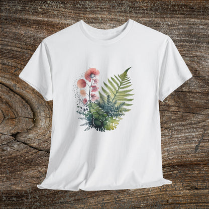 Vintage Botanical Watercolour T-Shirt
