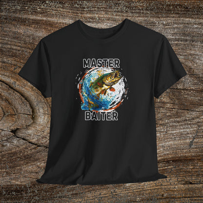 Master Baiter Funny Grunge Fishing T-Shirt