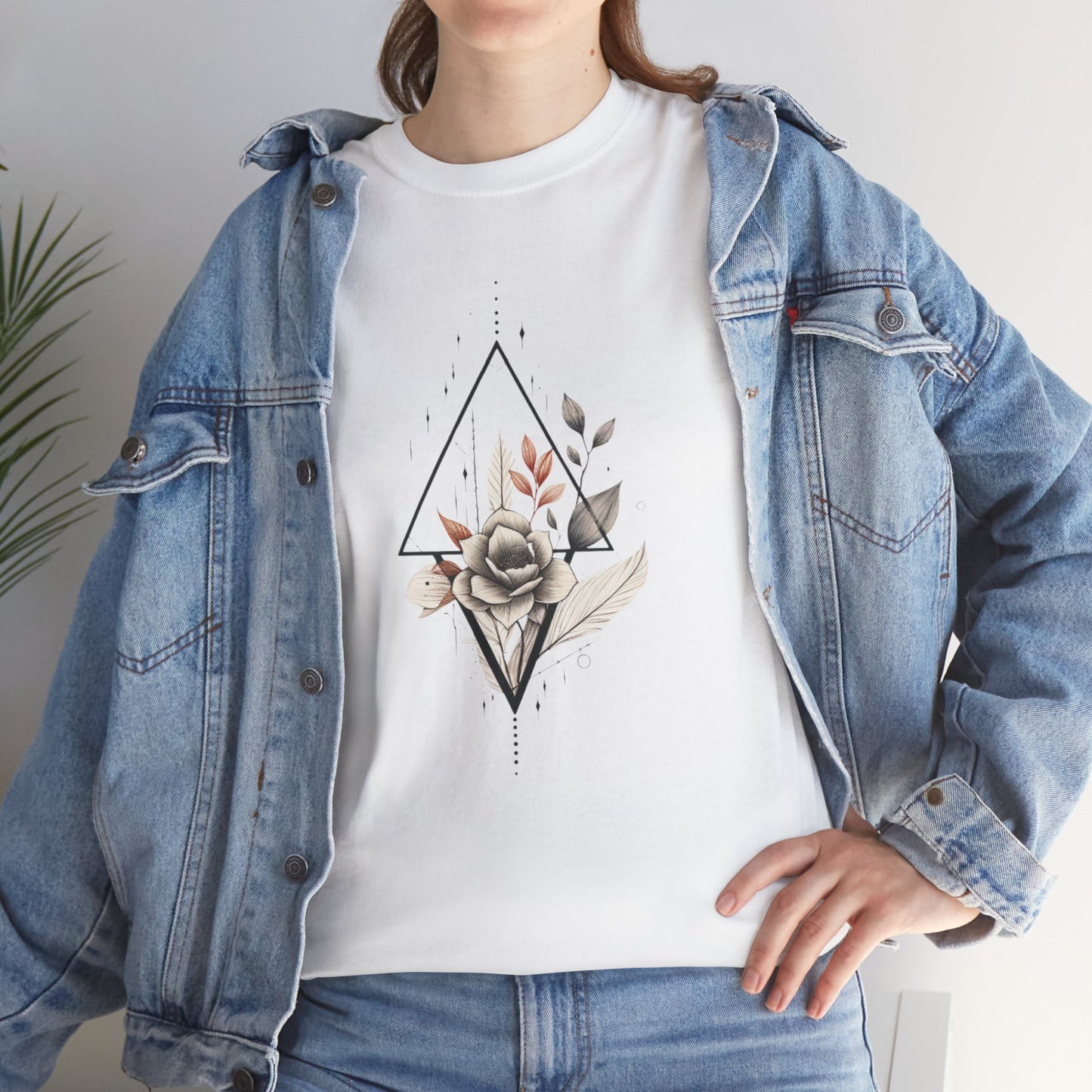 Retro Flower T-Shirt — Vintage Floral Graphic Tee