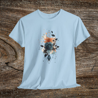 Retro Flower T-Shirt — Vintage Floral Graphic Tee