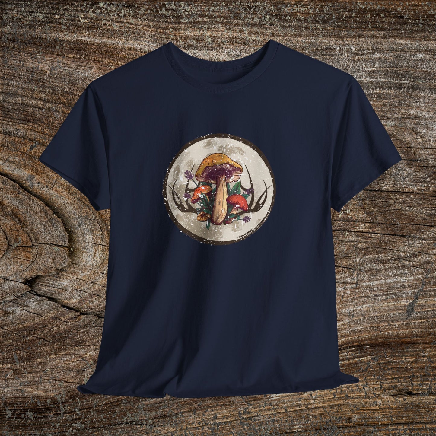Hunting & Foraging Retro Grunge T-Shirt — Gatherer Gift