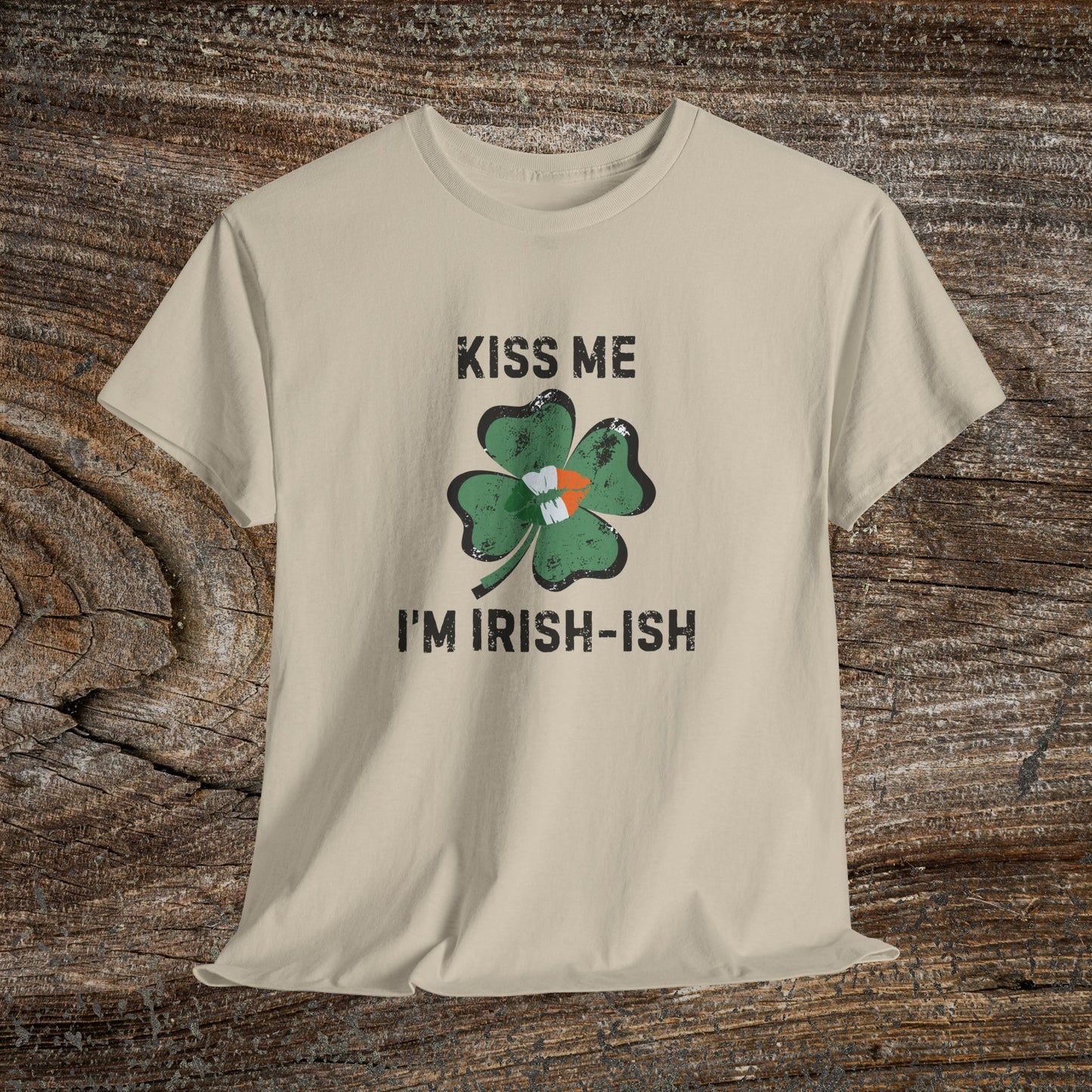 Kiss Me I'm Irish-ish Shamrock Tee | St. Patrick's Day Clover Shirt