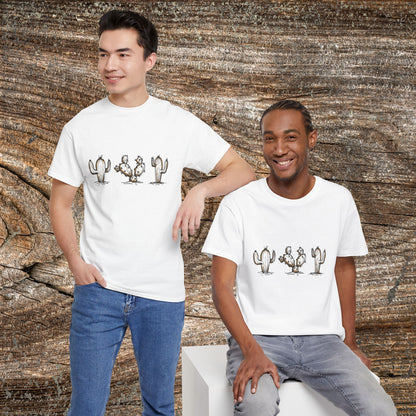 Retro Cactus Abstract TShirt