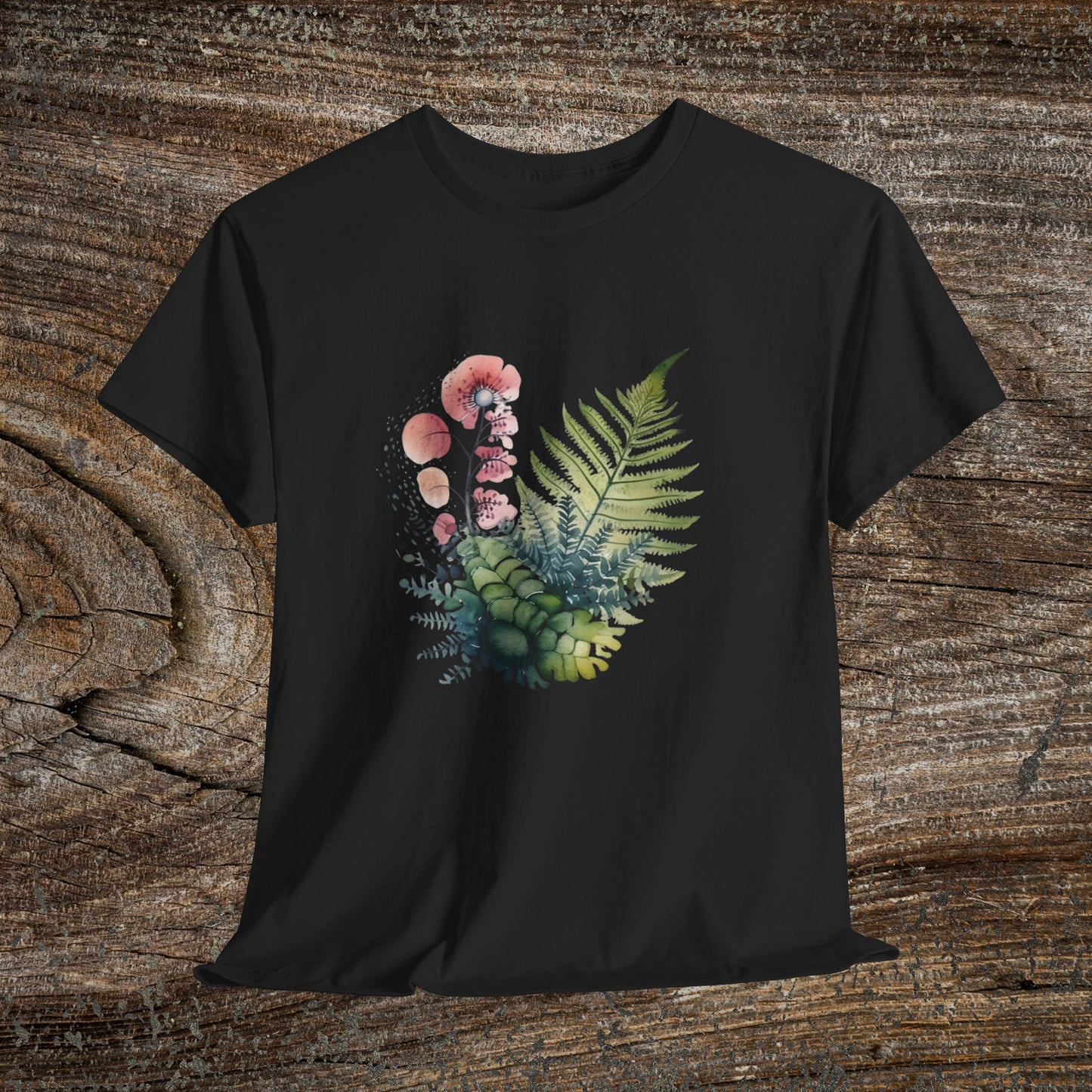 Vintage Botanical Watercolour T-Shirt