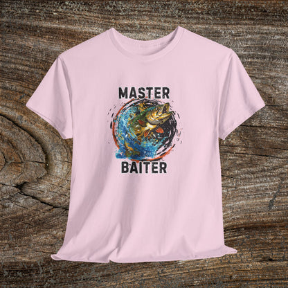 Master Baiter Funny Grunge Fishing T-Shirt
