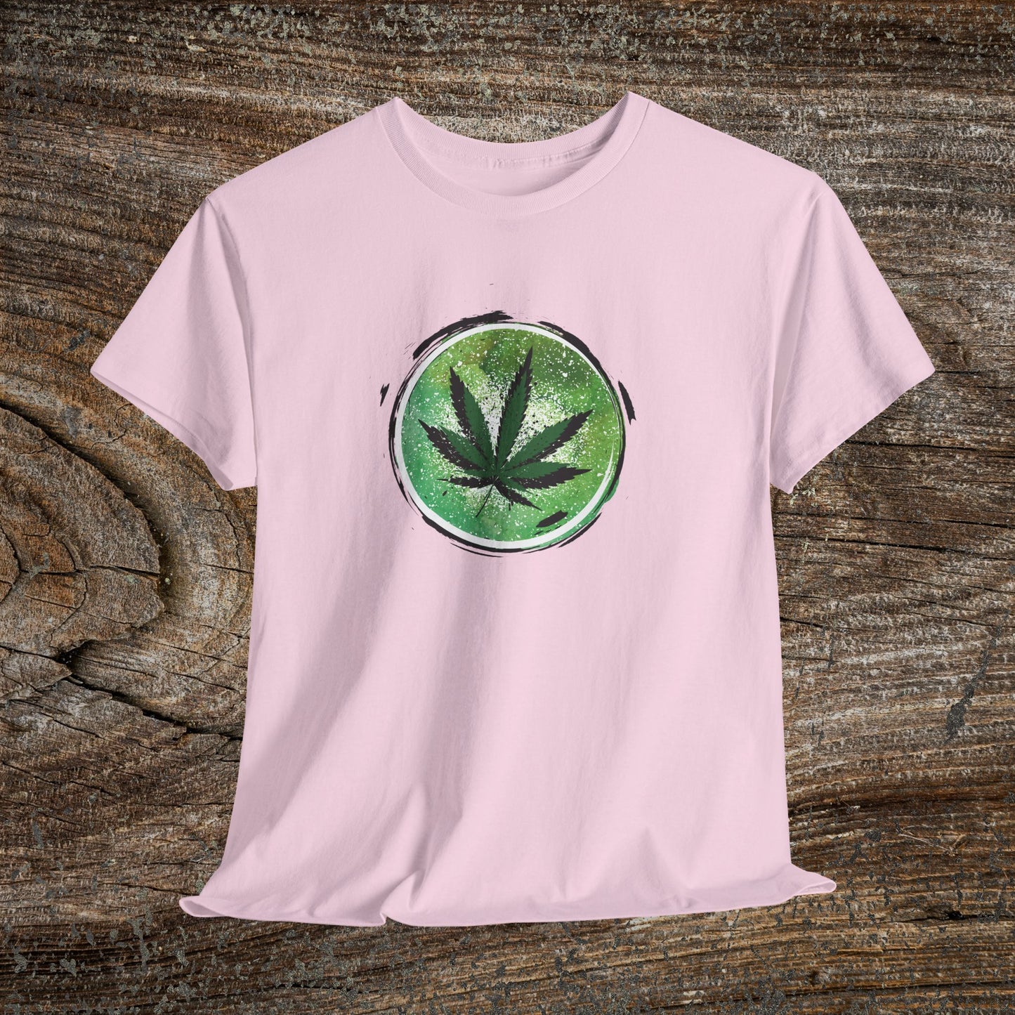 Weed Leaf 420 TShirt Grunge - Retro Weed Marijuana Stoner Gift