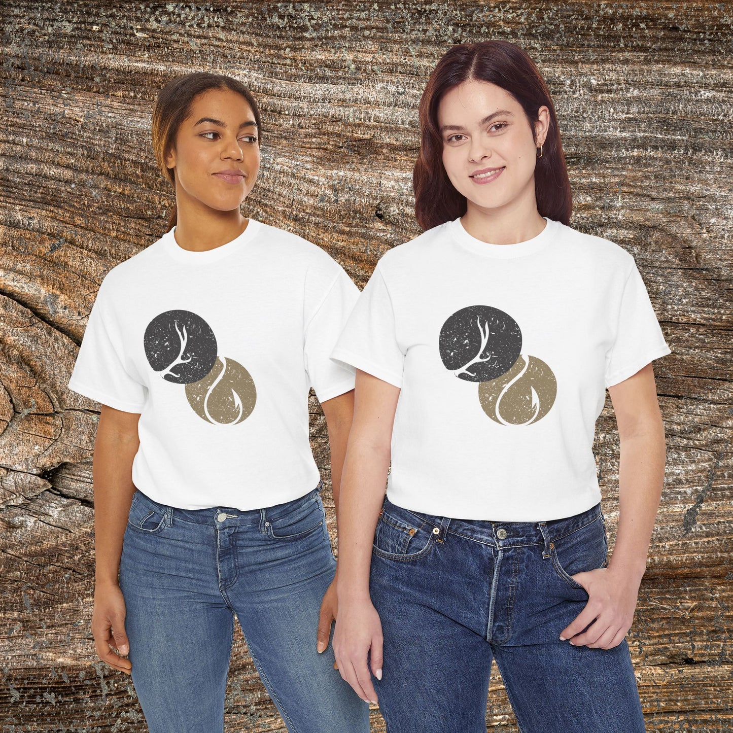 Hunting & Fishing T-Shirt — Modern Outdoor Angler and Hunter Gift
