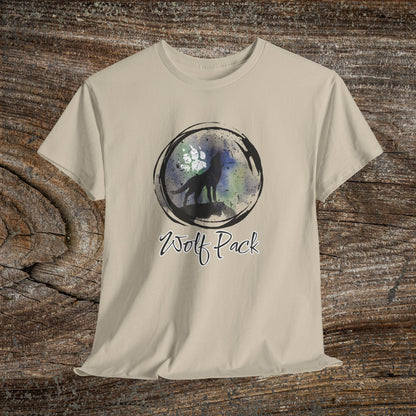 Wolf Pack Grunge Nature T-Shirt