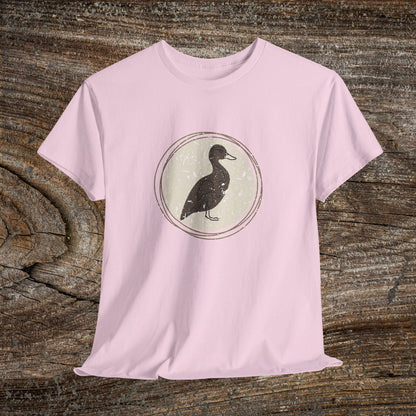Rustic Boho Duck T-Shirt — Vintage Farmhouse Duck Tee