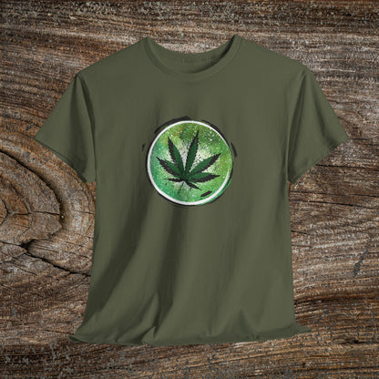 Weed Leaf 420 TShirt Grunge - Retro Weed Marijuana Stoner Gift