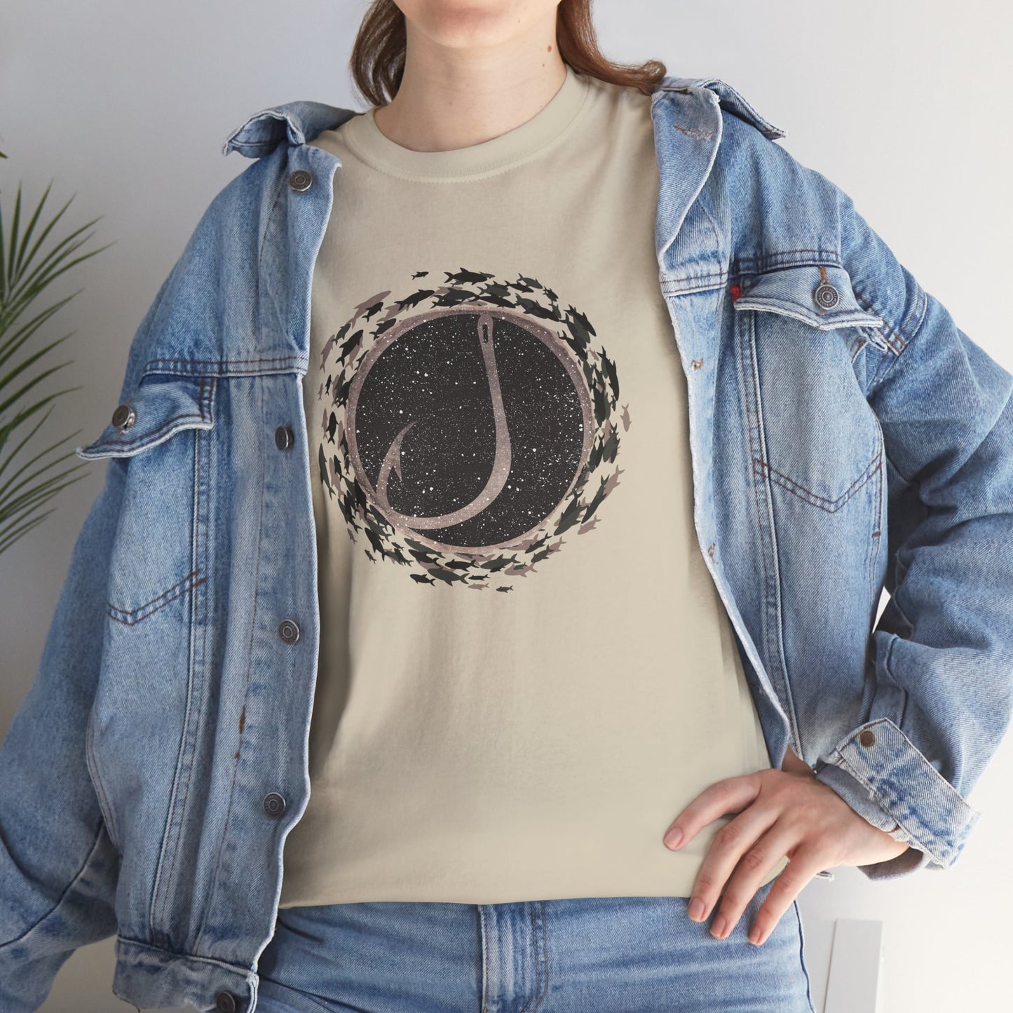 Modern Fishing T-Shirt — Outdoor Angler Fisherman Gift